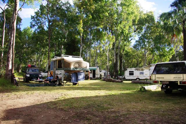 Takarakka Bush Resort - Via Rolleston: Camping area