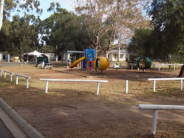 Victor Harbor Beachfront Holiday Park - Russell Barter 2009 - Victor Harbor: Playground for children.