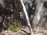 Cascades Camping Ground - Wadbilliga National Park: shades of hanging rock,but luckily I did'nt disappear forever.
