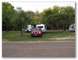 Painters Island Caravan Park by Russell Barter - Wangaratta VIC Album 2: Powered sites for caravans