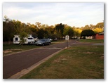 Painters Island Caravan Park by Russell Barter - Wangaratta VIC Album 2: Good paved roads throughout the park