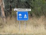Warialda Creek Rest Area - Warialda: Turn off to rest area is clearly marked. 