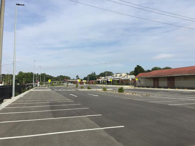 Warragul Rail Precinct Stay and Rest - Warragul: Plenty of room for caravans, campervans and RVs of all shapes and sizes.
