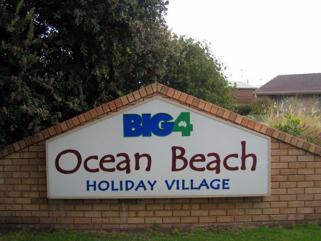 Discovery Holiday Park - Warrnambool - Warrnambool: Big4 Ocean Beach Holiday Village welcome sign