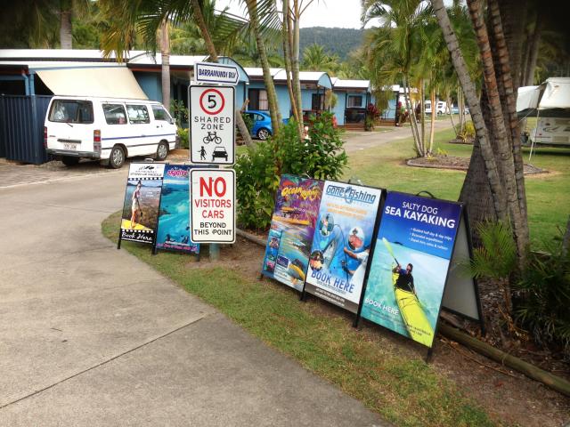 Island Gateway Holiday Park - Airlie Beach: Tours organised from office
