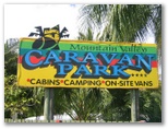 Mountain Valley Caravan Park - Cannonvale: Mountain Valley Caravan Park welcome sign