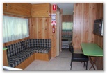 Whyalla Caravan Park - Whyalla: Interior of standard cabin