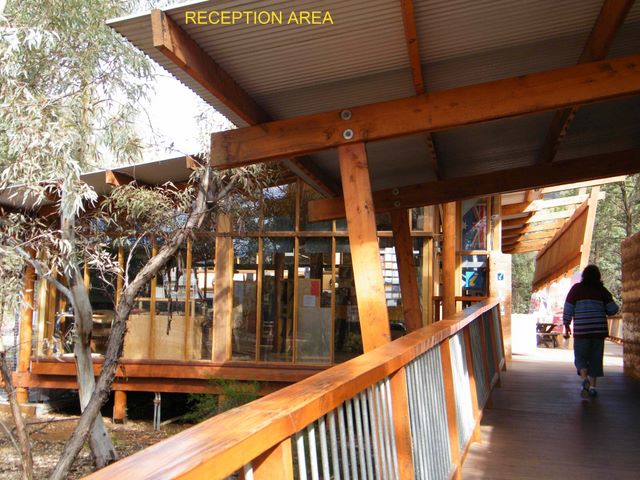 Wilpena Pound Camping and Caravan Park - Wilpena Pound: Reception and office