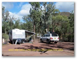 Wilpena Pound Camping and Caravan Park - Wilpena Pound: Many sites are spacious and include and open fire area