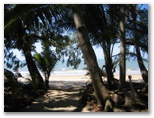 Wonga Beach Caravan & Camping Park - Wonga Beach: Access to the beach - the park has absolute beach frontage