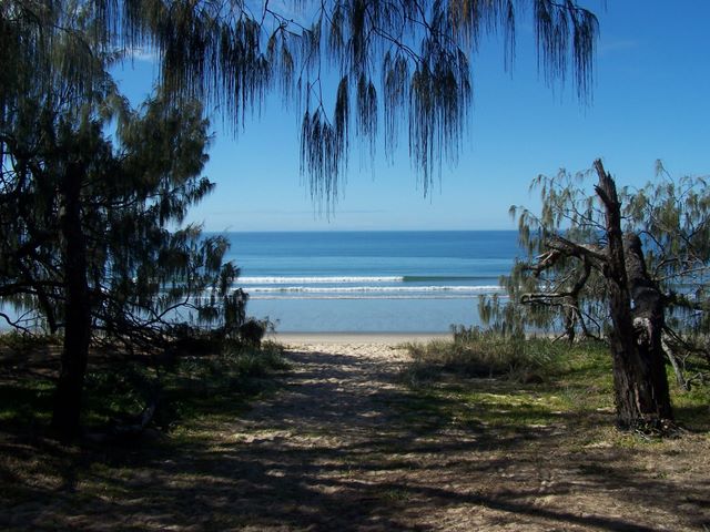 Woodgate Beach Tourist Park - Woodgate: Beautiful Woodgate Beach Across the road from he Parfk