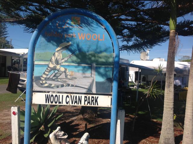 Wooli Camping and Caravan Park - Wooli: Entrance to Park