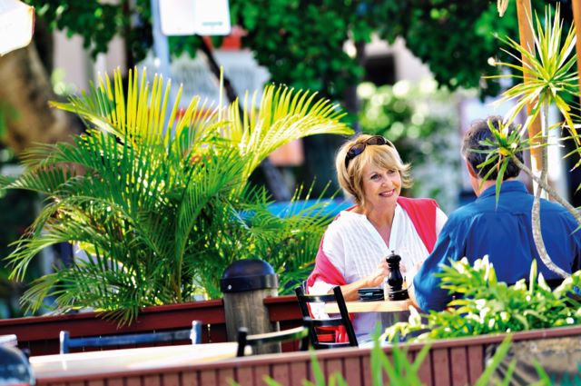 Calypso Holiday Park - Yamba: Outdoor dining