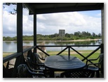Historical Calypso Holiday Park 2005 - Yamba: Cabins with river views