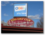 Yass Golf Course - Yass: Yass Golf Club welcome sign