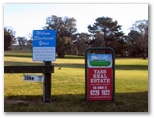 Yass Golf Course - Yass: Hole 2, Par 3 166 meters- Sponsored by Wilson Electrical Yass and Yass Real Estate