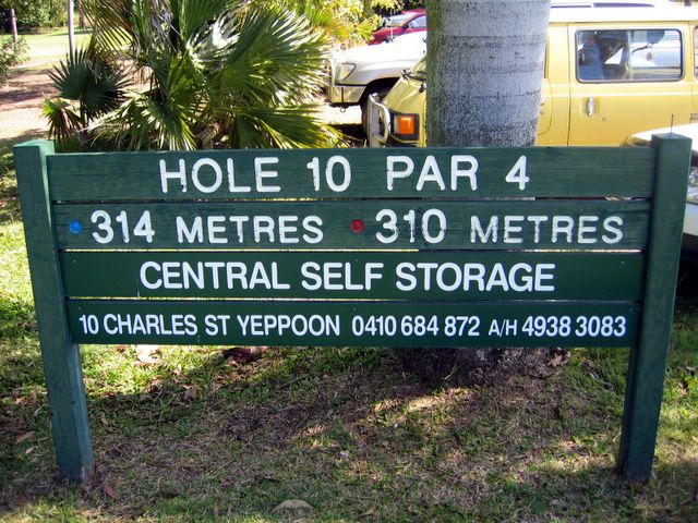 Yeppoon Golf Course - Yeppoon: Hole 10 Par 4, 310 metres